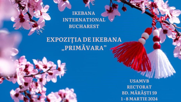Expoziția de Ikebana a membrilor Asociației de Ikebana